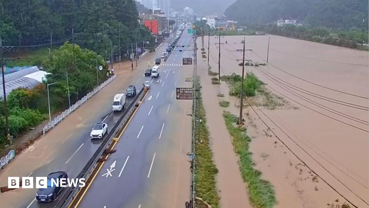 South Korea: One killed in Geoje landslide as record rains hit southern region